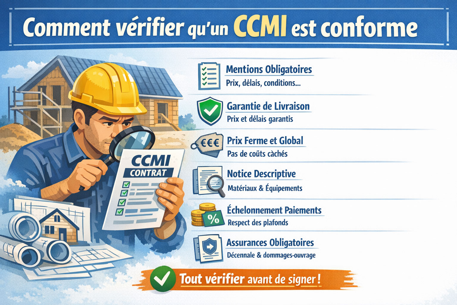Comment verifier qu un ccmi est conforme